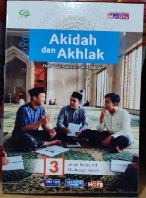 Akidah dan Akhlak 3 untuk Kelas XII Madrasah Aliyah